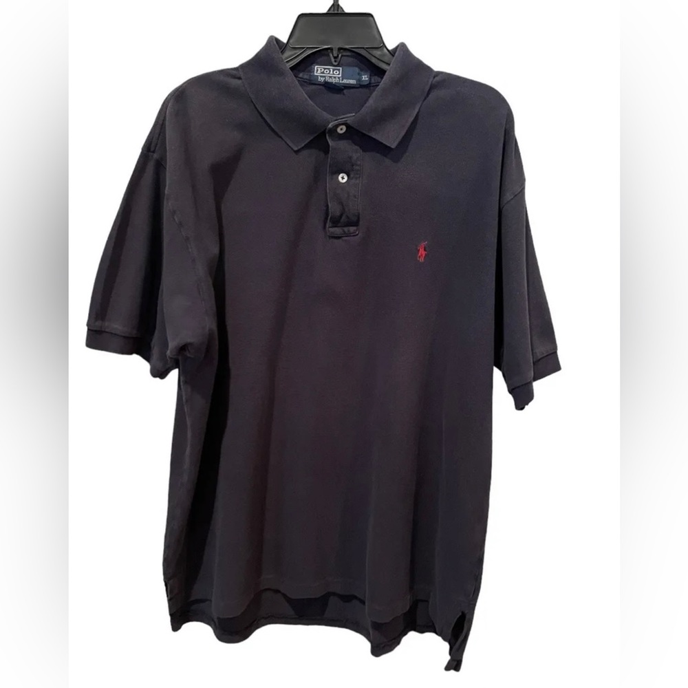 Polo Ralph Lauren Mens Shirt Size XL Navy READ